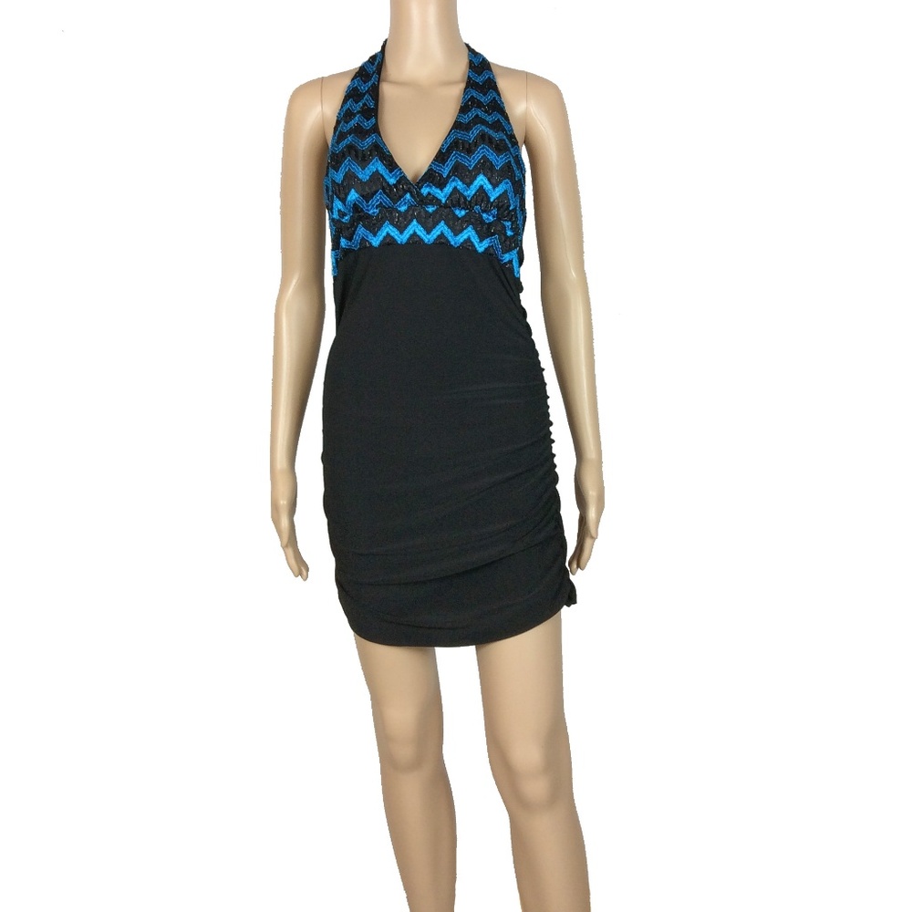 Cantata backless halter dress